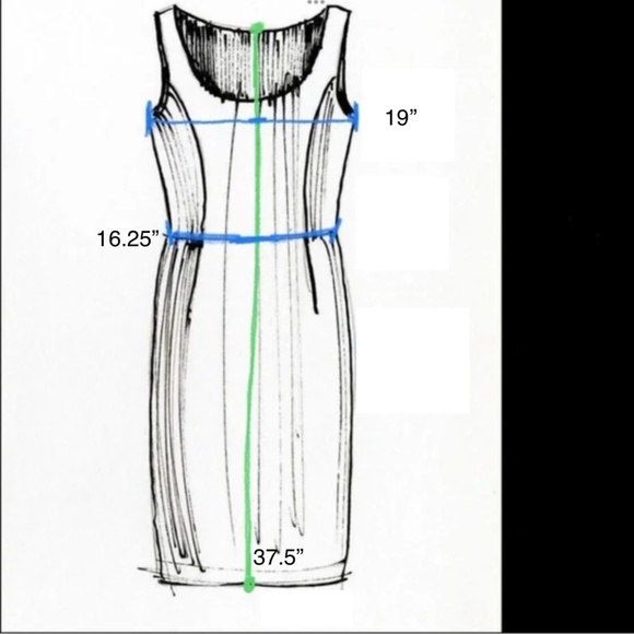 Hugo Boss Stretch Wool Sleeveless Shift Dress Black w/ Chalkstripe Bodic… - Picture 4 of 14